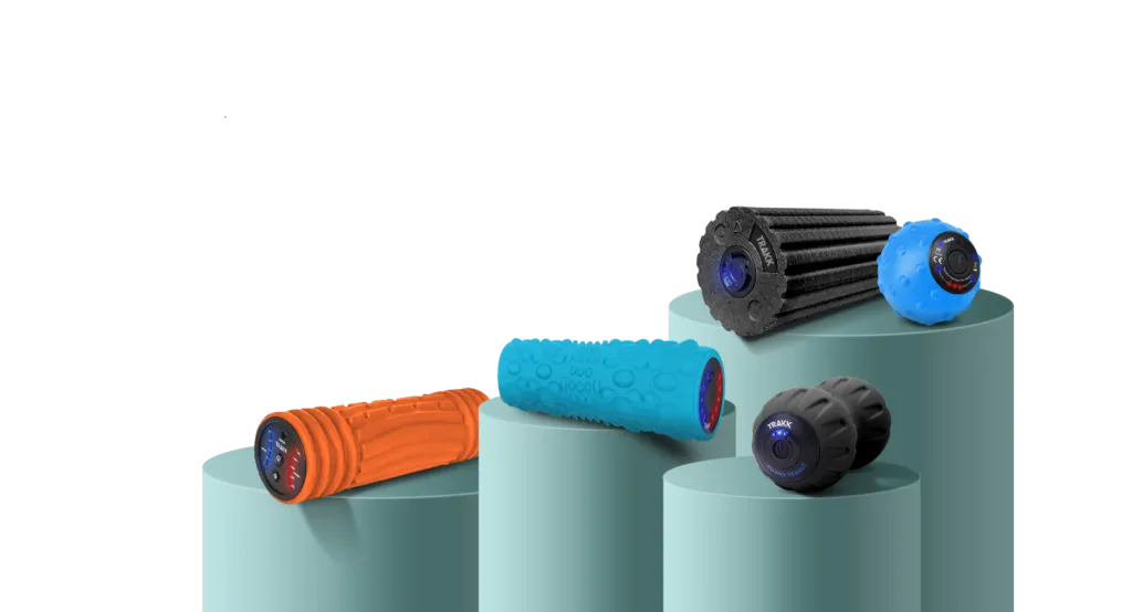 Variety of foam rollers for muscle recovery